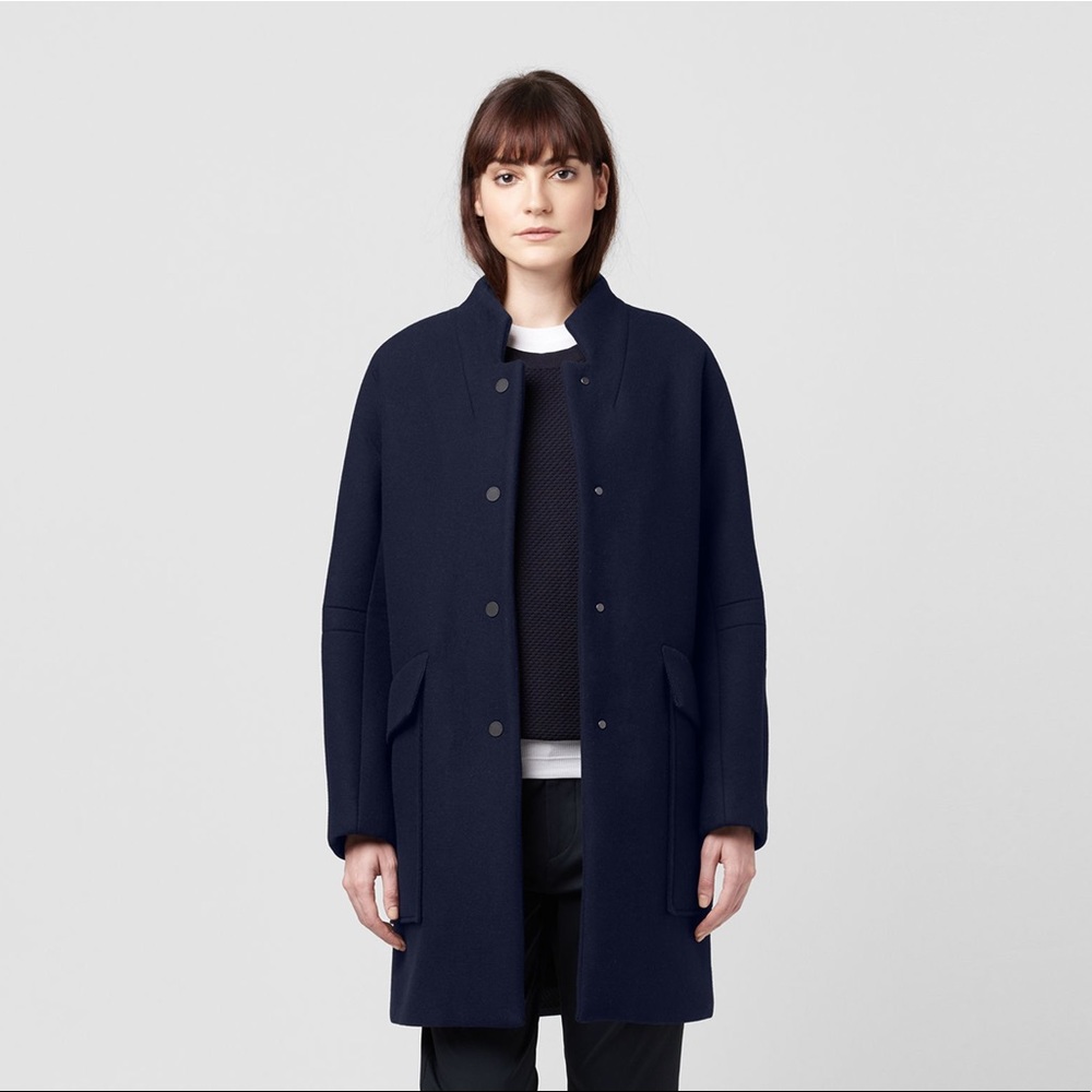 Women's Navy Coat